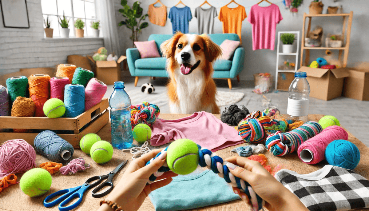 Zelf Hondenspeelgoed Maken: Leuke en Simpele DIY Ideeën - VEDIC