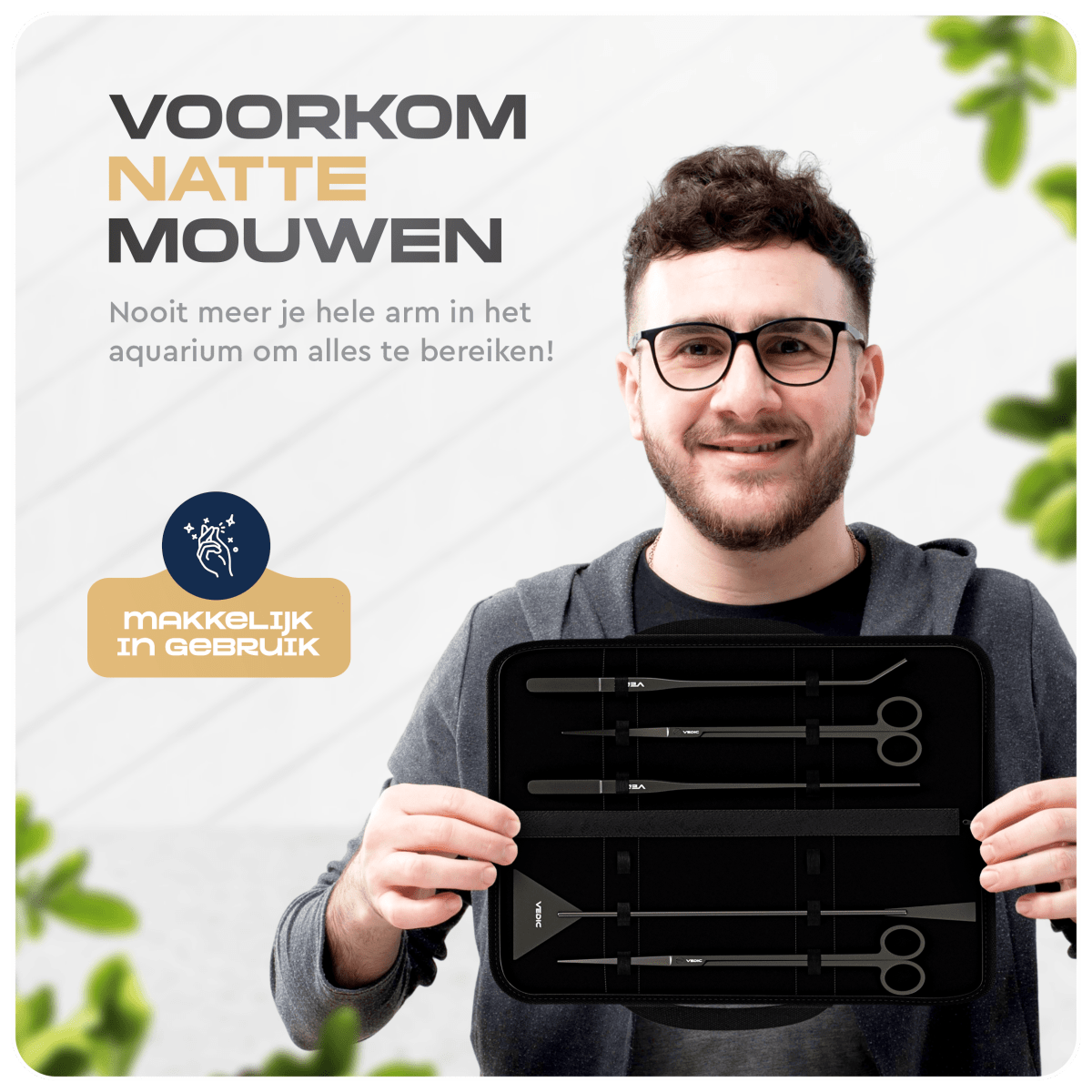 Aquariumtoolset 5 in 1 - VEDIC