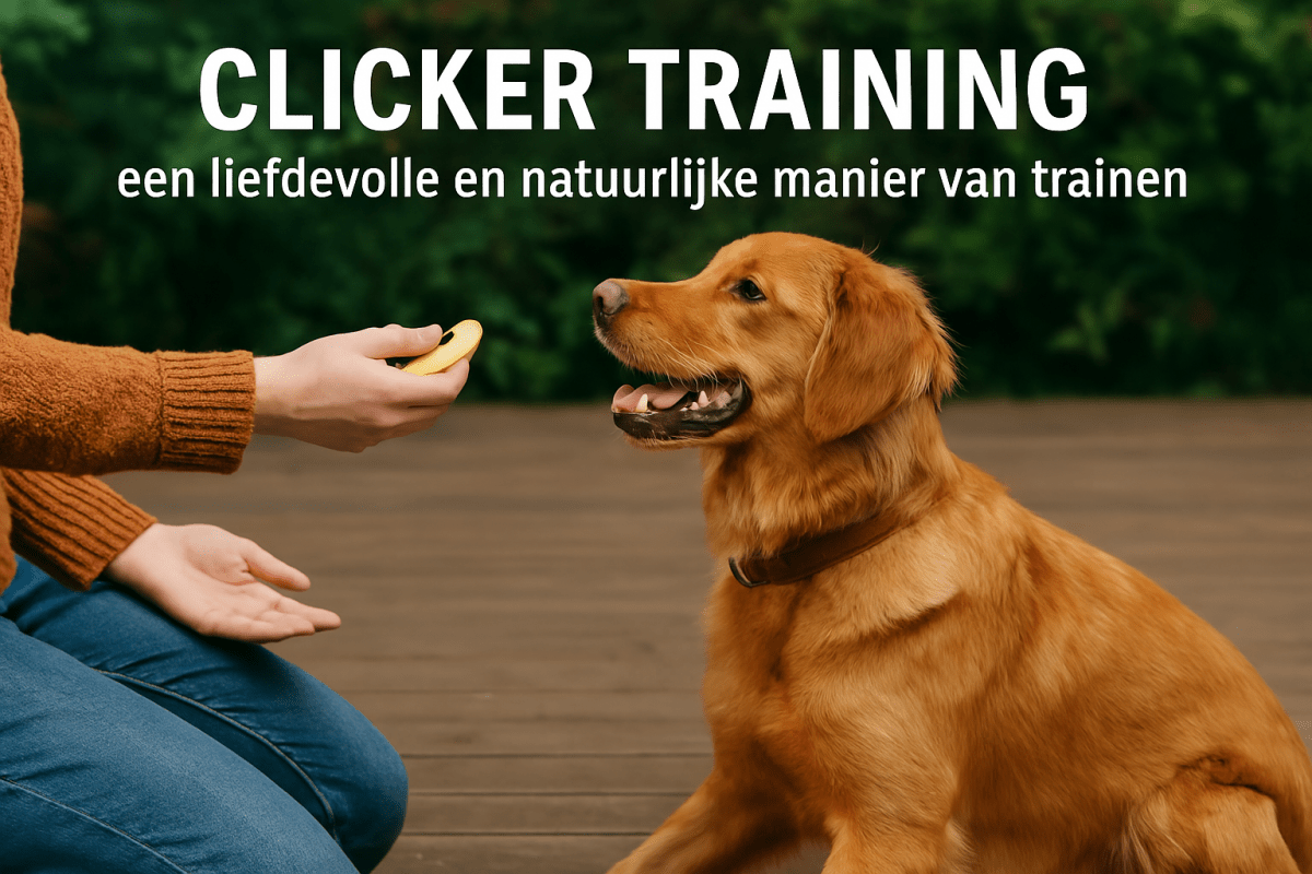 Clicker training: een liefdevolle en natuurlijke manier van trainen - VEDIC